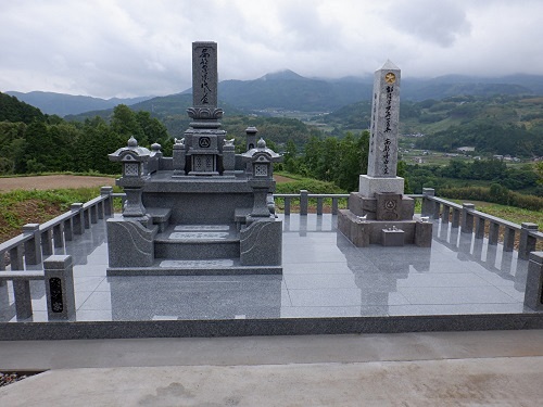 お墓の建立 由布市ａ様 豊東石材