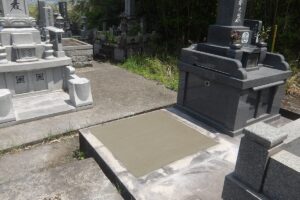 大分　大分市　お墓　墓石　お墓じまい　お墓の解体工事