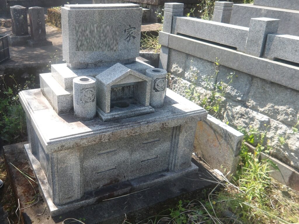 大分　大分市　お墓　墓石　お墓じまい　お墓の解体工事