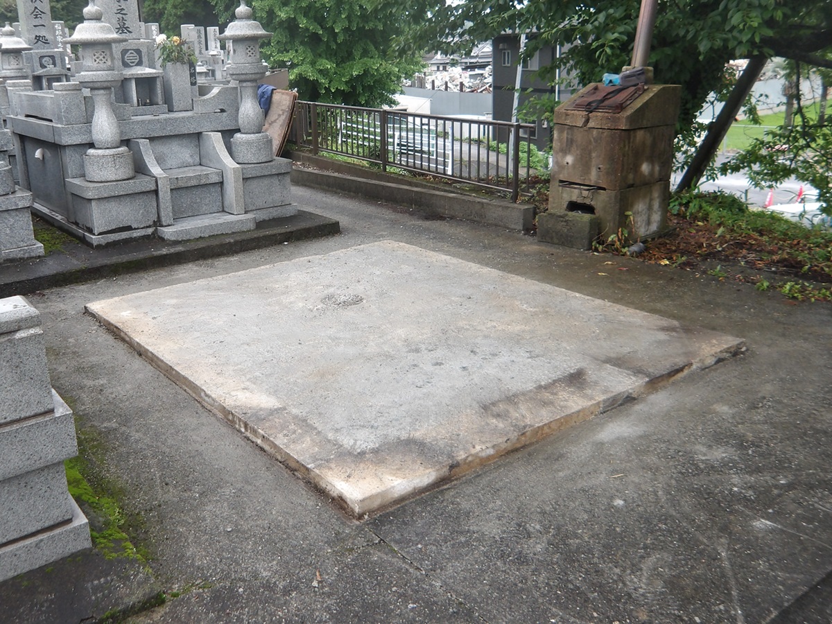 大分　大分市　石材　お墓　墓石　お墓の引越し　お墓の解体工事