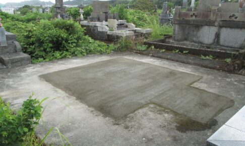 大分　大分市　石材　お墓　墓石　お墓じまい　お墓の解体工事 お墓の引越し